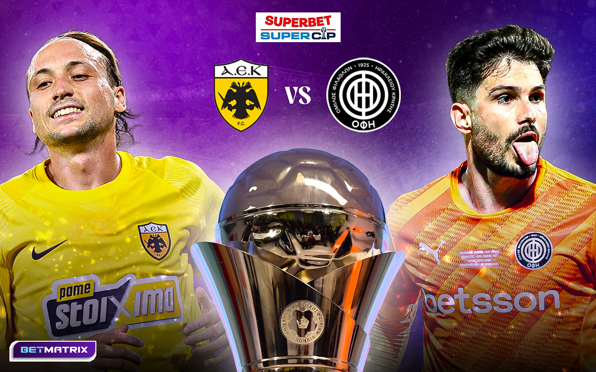 Superbet Super Cup 2026 Στοίχημα: «Κιτρινόμαυρο» φαβορί στην Κρήτη